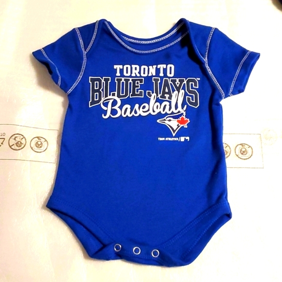MLB Toronto Blue Jays 3 pack Infant Bodysuit 0-3 mths - Picture 4 of 6
